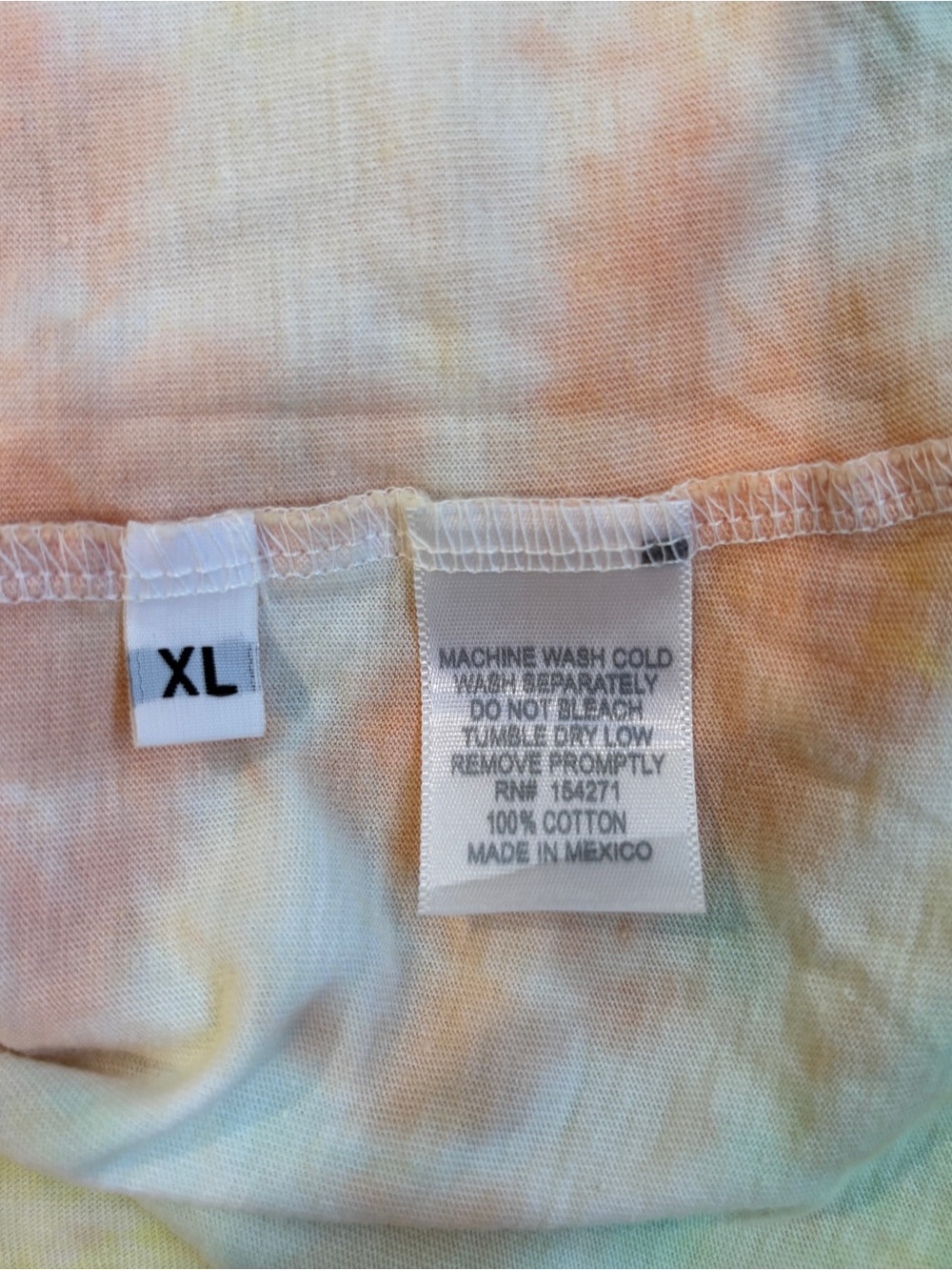 Recycled Karma Havana Tie Dye Graphic Tee - Picture 7 of 7